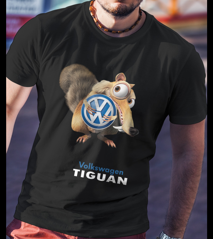 Volkswagen Tiguan Soc Scrat With Volkswagen T-Shirt