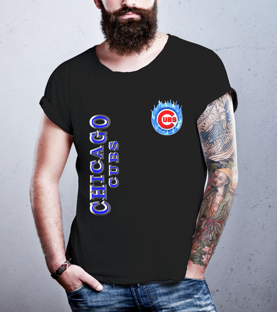 Chicago Cubs 03 Flame T-Shirt