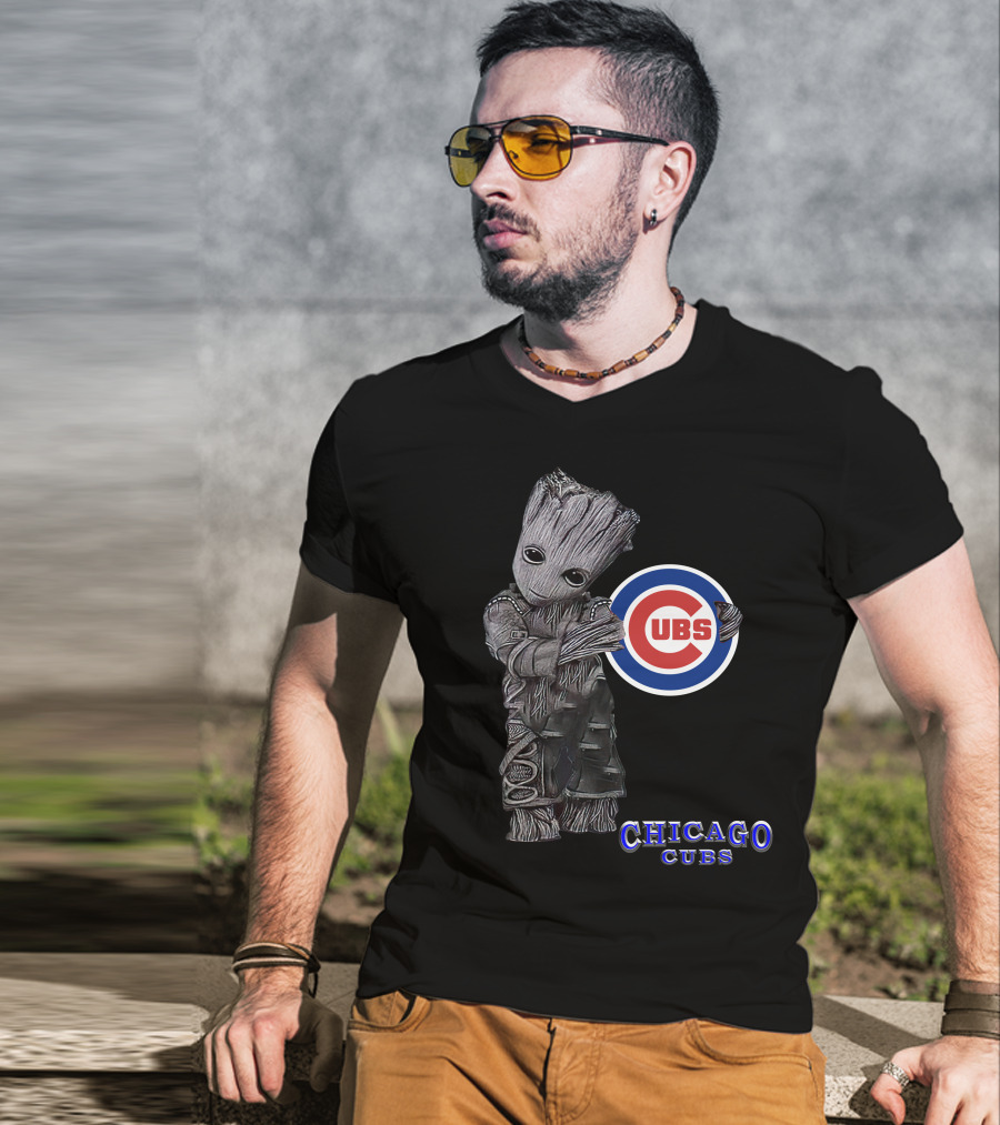 Chicago Cubs Groot Character T-Shirt