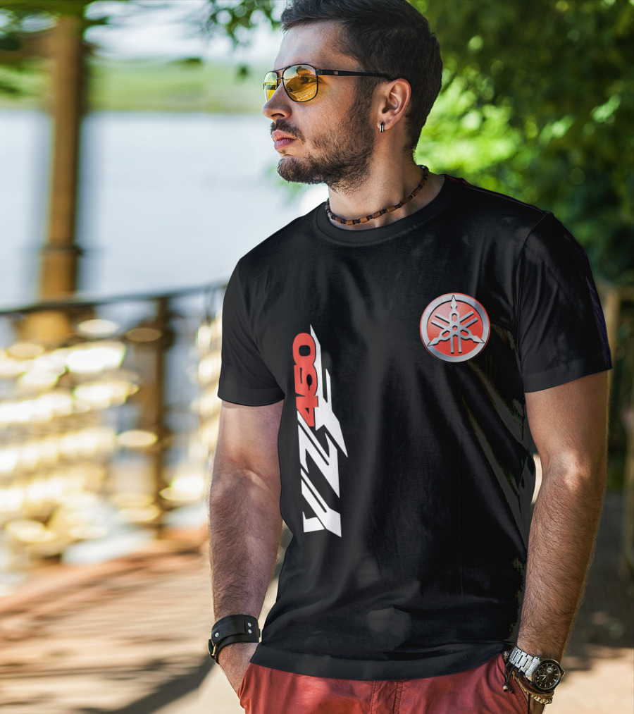 Yamaha Yfz450 Vertical T-Shirt