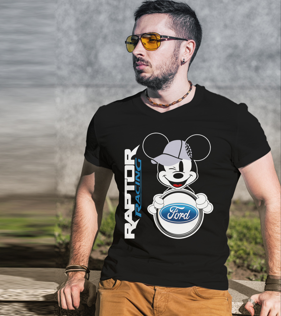 Raptor Racing Ford Mickey Mouse T-Shirt