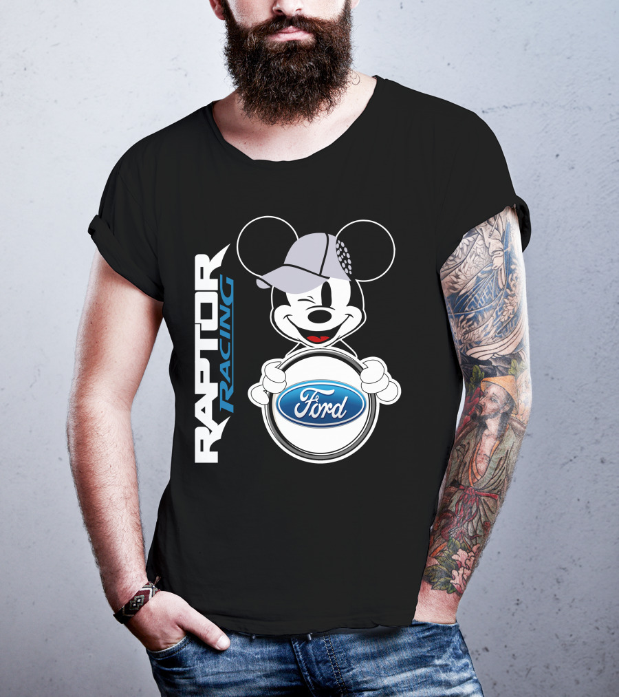 Raptor Racing Ford Mickey Mouse T-Shirt