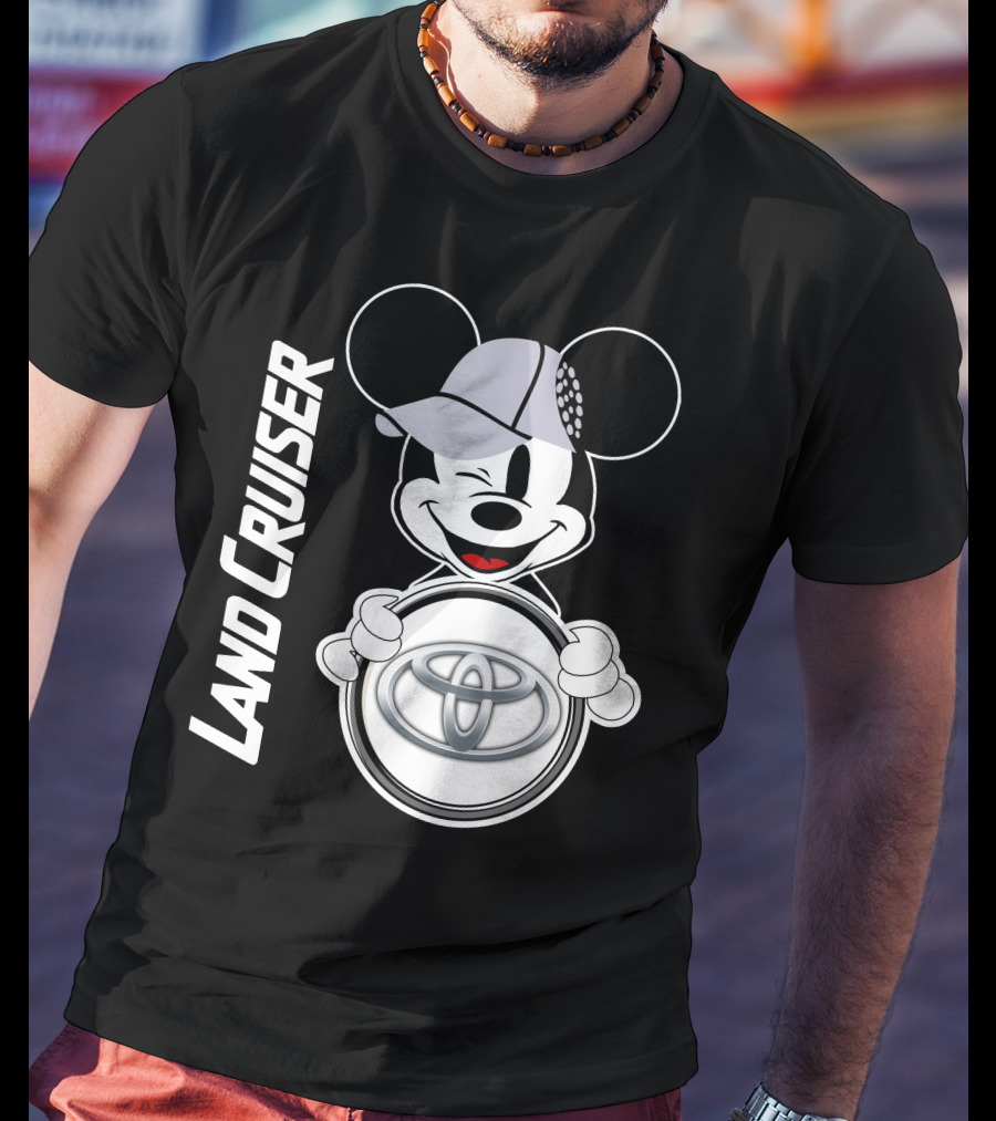 Land Cruiser Mickey Mouse Toyota T-Shirt