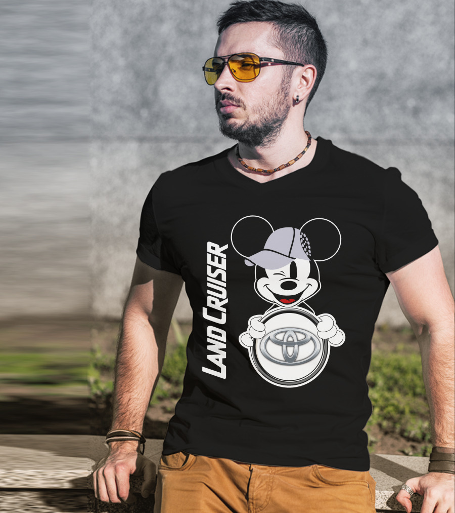 Land Cruiser Mickey Mouse Toyota T-Shirt