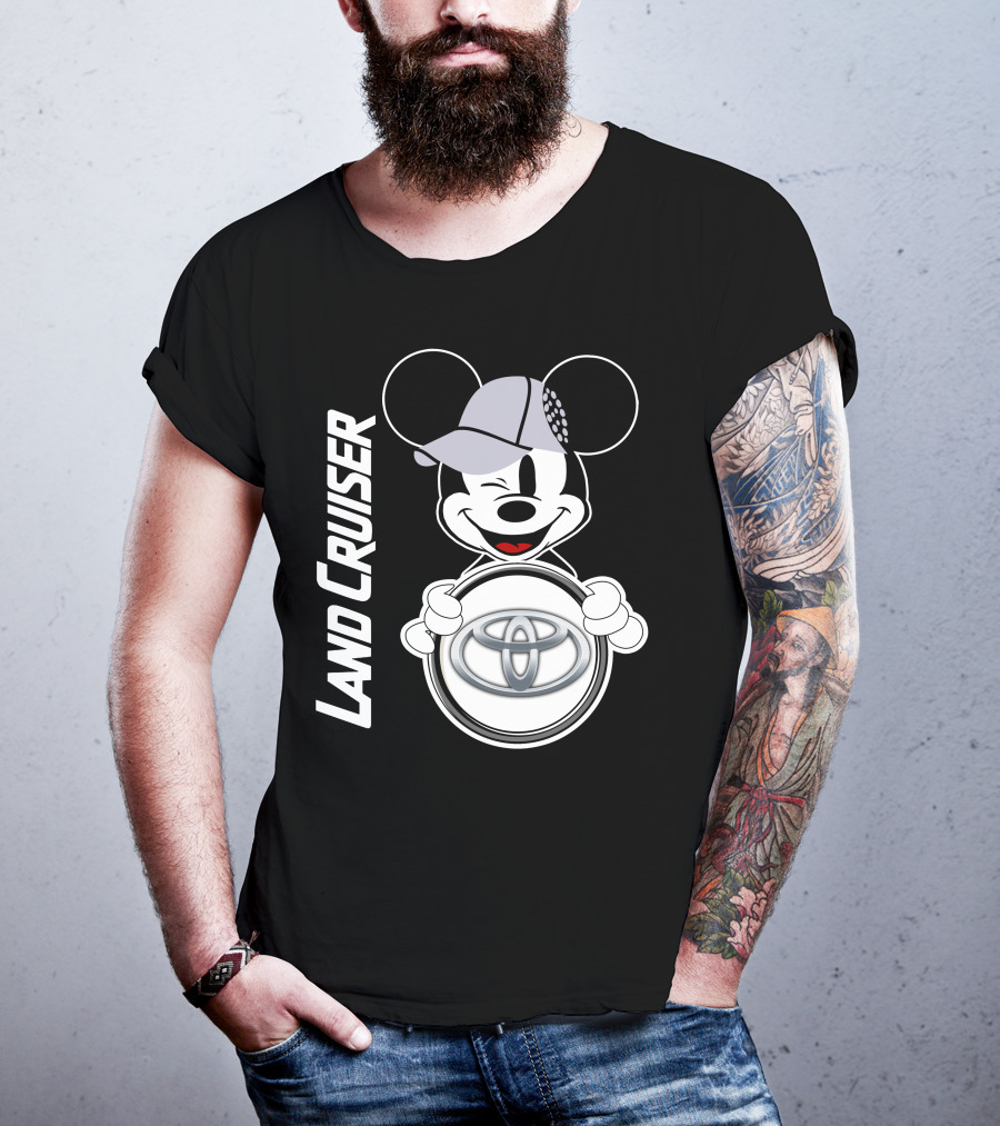 Land Cruiser Mickey Mouse Toyota T-Shirt