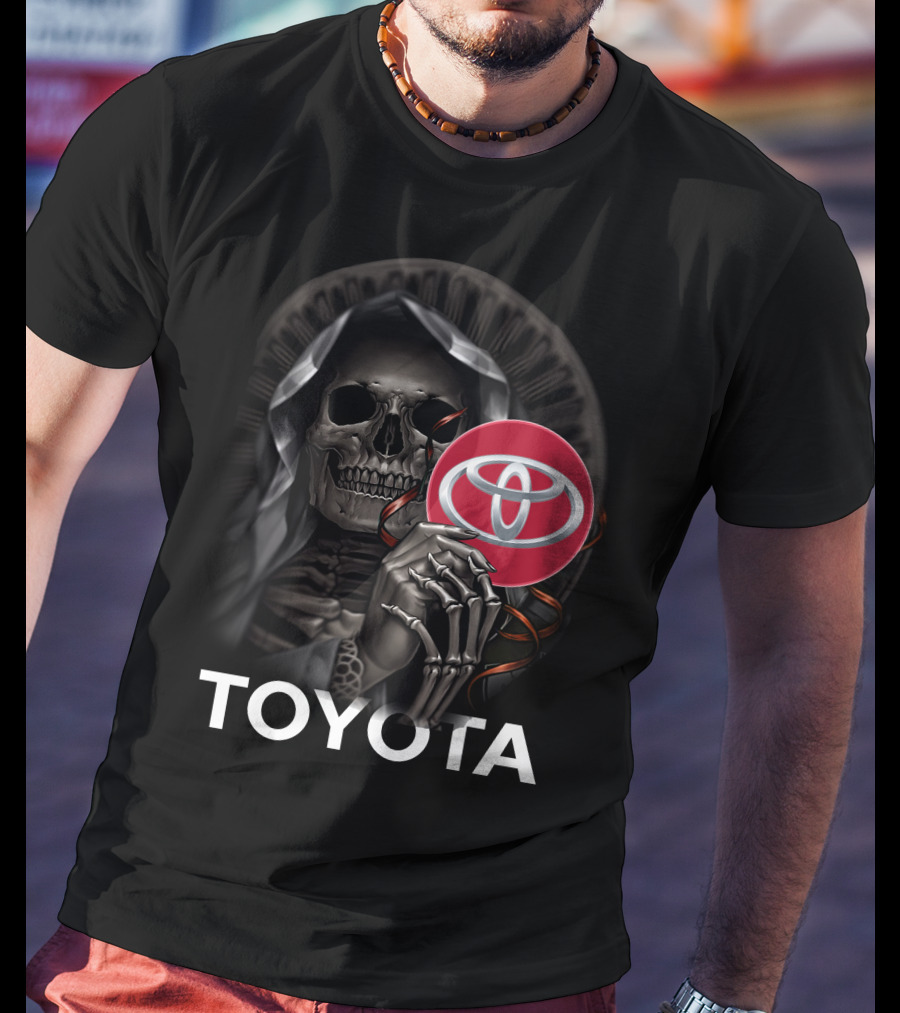 Toyota Grim Reaper Skeleton Holding T-Shirt