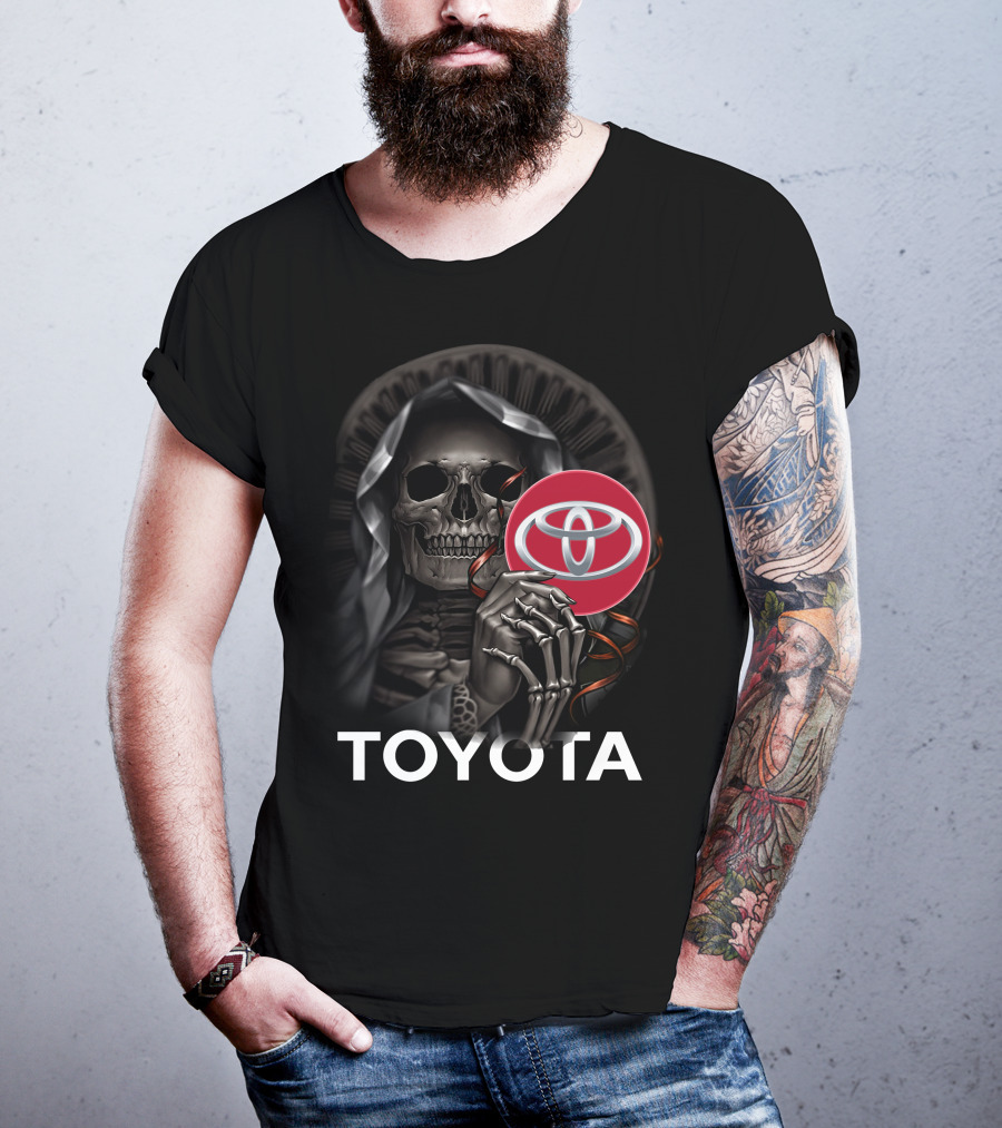 Toyota Grim Reaper Skeleton Holding T-Shirt