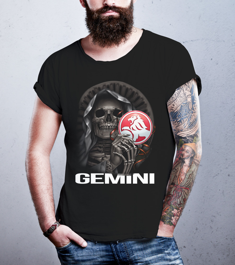 Gemini 18 Grim Reaper Holding Holden T-Shirt