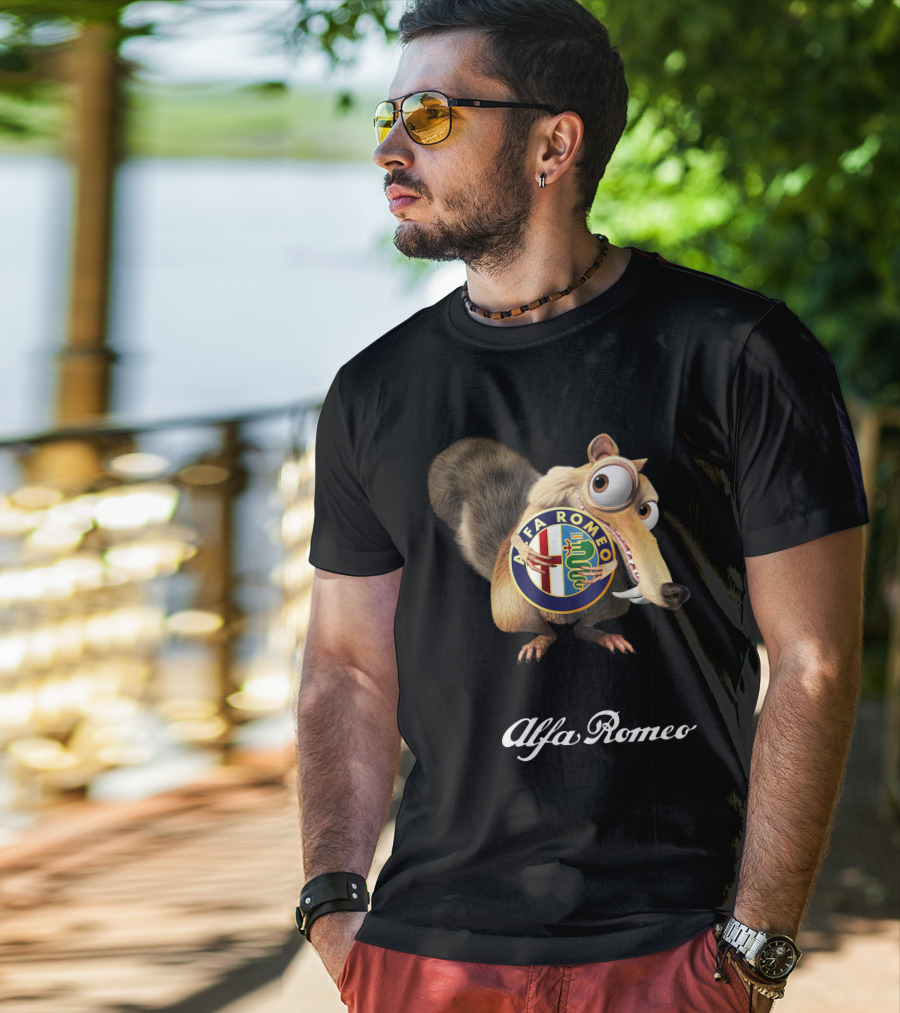 Alfa Romeo Ice Age Scrat Crossover T-Shirt