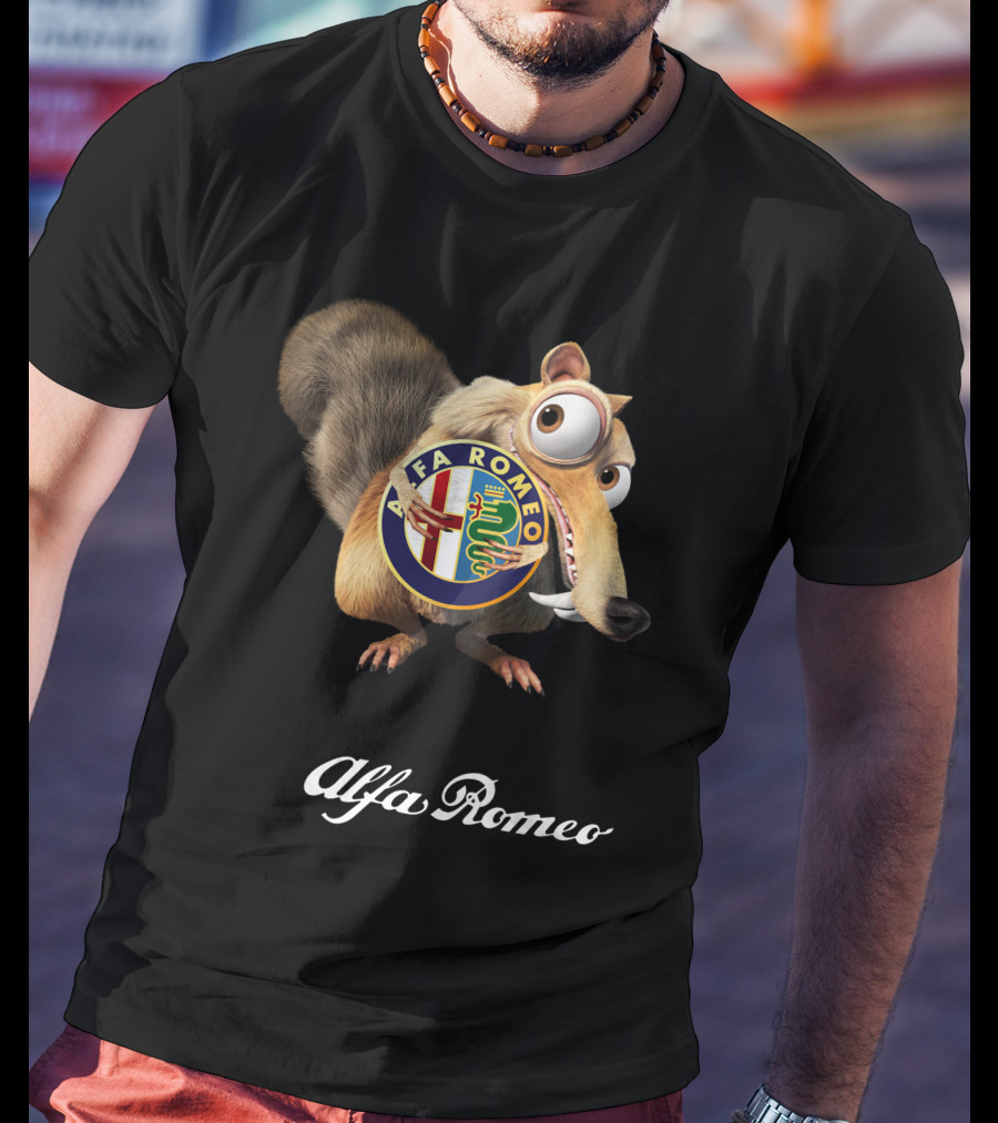 Alfa Romeo Ice Age Scrat Crossover T-Shirt