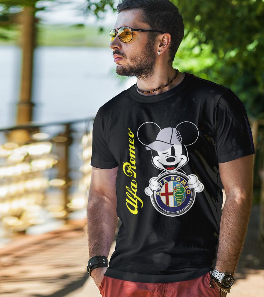 Alfa Romeo Mickey Mouse T-Shirt