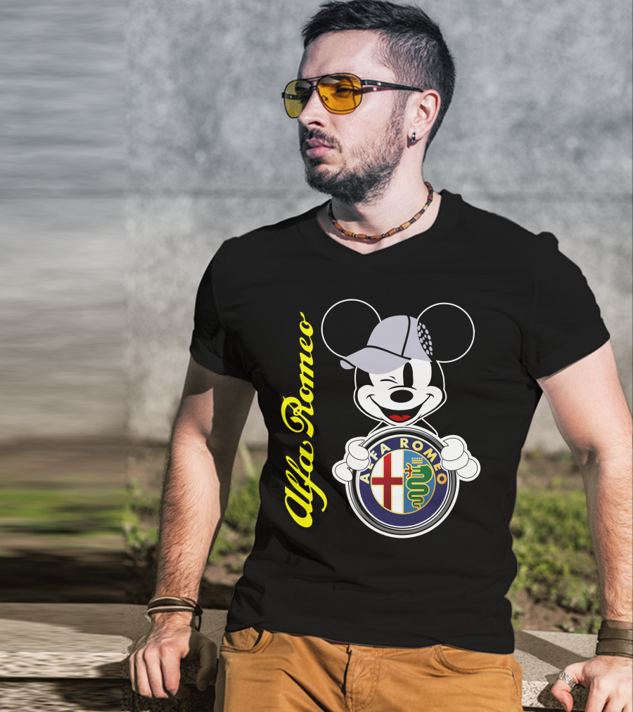 Alfa Romeo Mickey Mouse T-Shirt