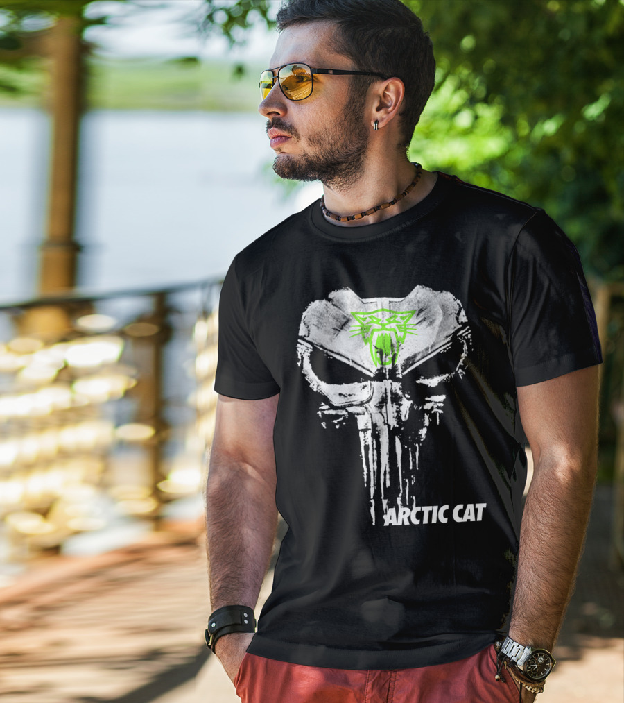 Arctic Cat Skull Logo Fusion T-Shirt