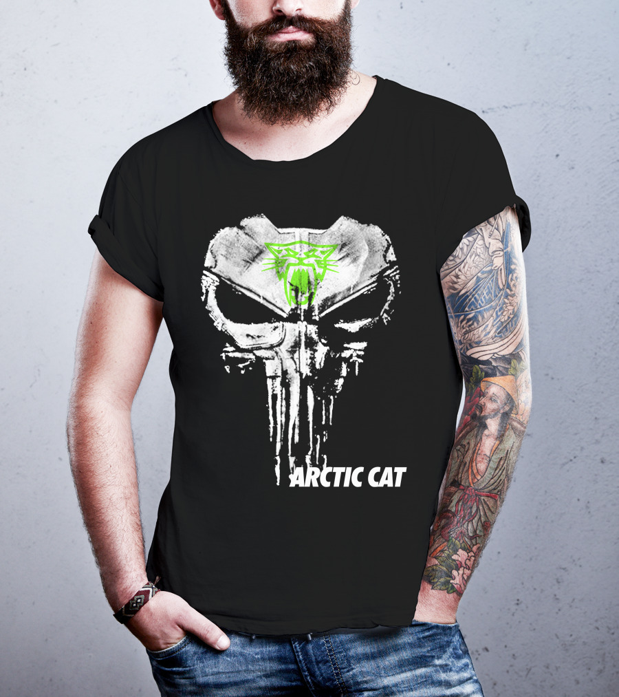 Arctic Cat Skull Logo Fusion T-Shirt
