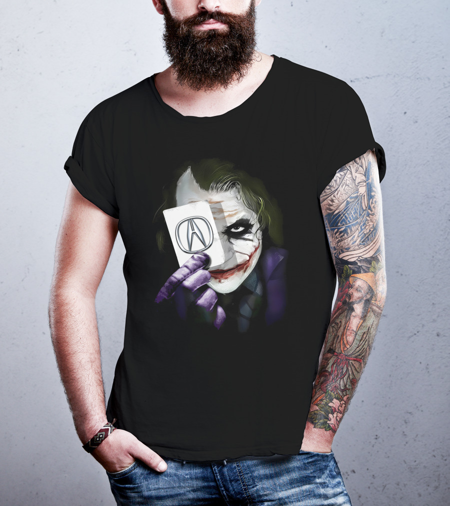 Acura Joker Playing Card T-Shirt
