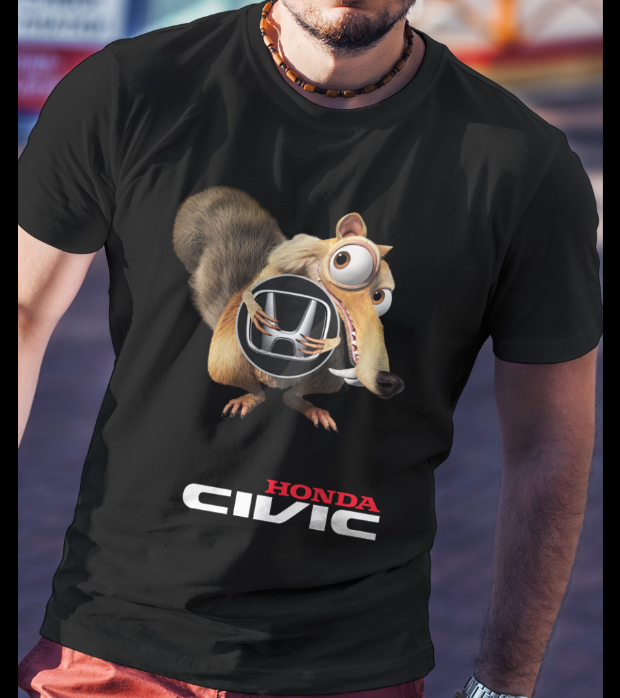 Honda Civic 04 Scrat T-Shirt