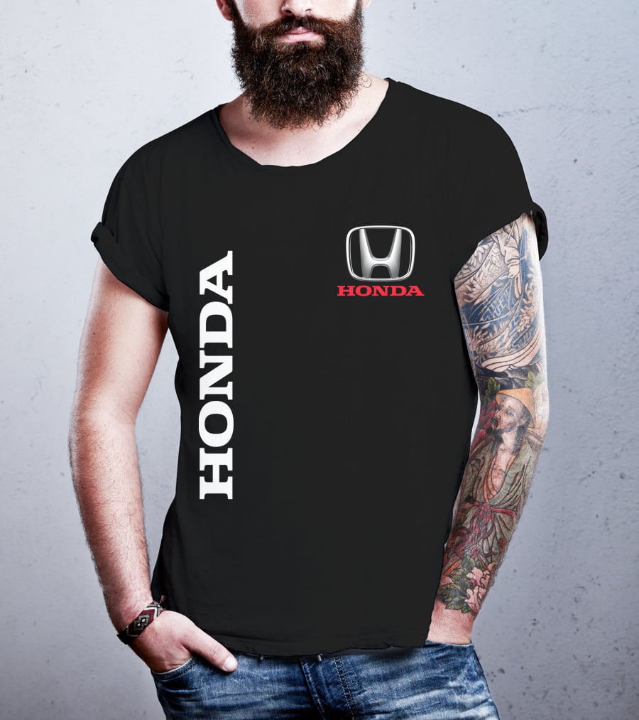 Honda Vertical Logo Emblem T-Shirt