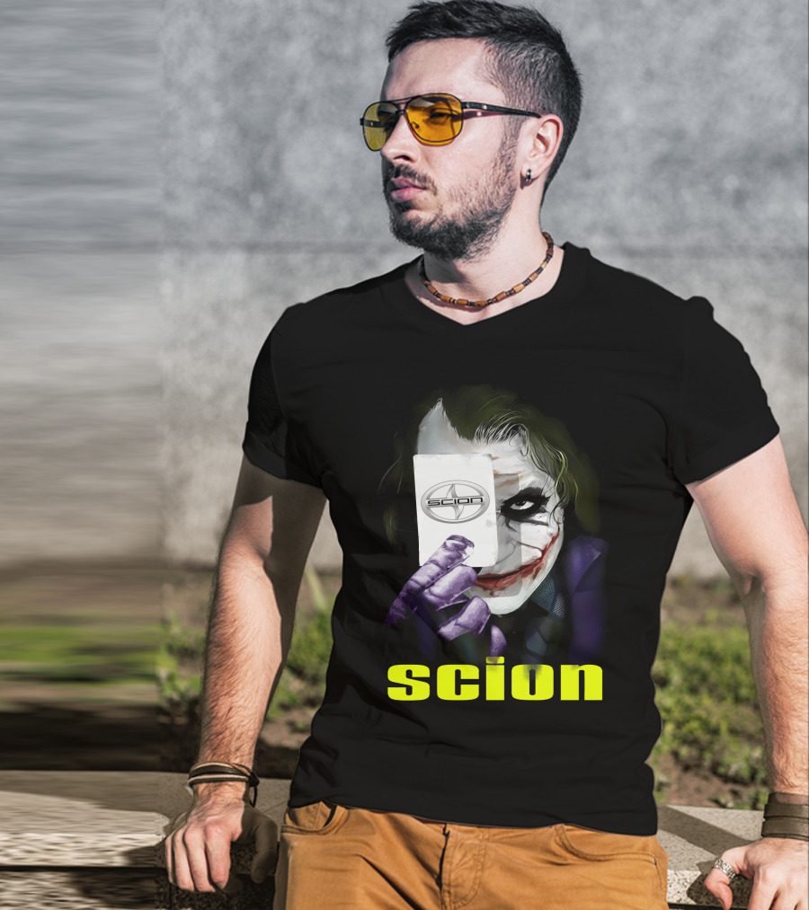 Scion Joker Card With Iconic Clown Face T-Shirt