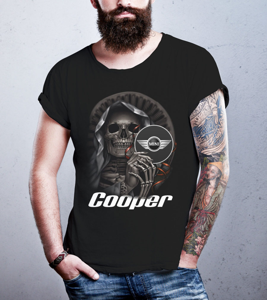 Cooper Mini Skeleton Grim Reaper T-Shirt