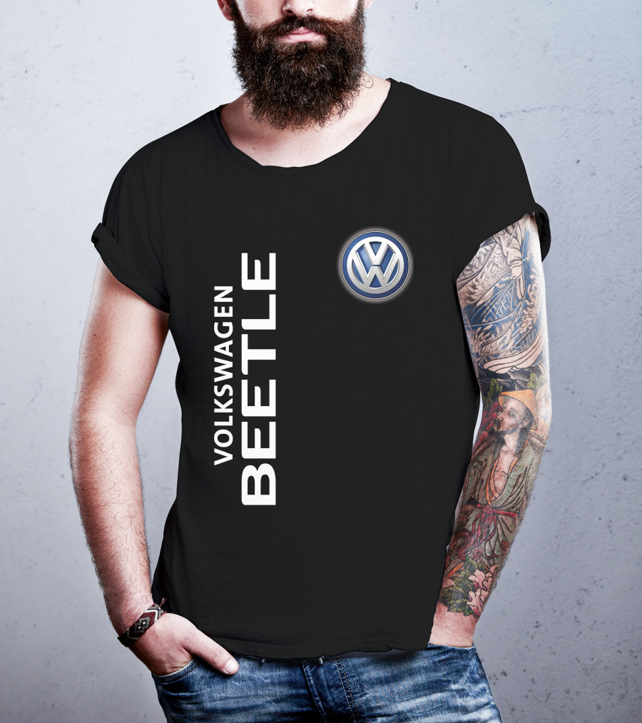 Volkswagen Beetle Vw Logo Classic Car T-Shirt