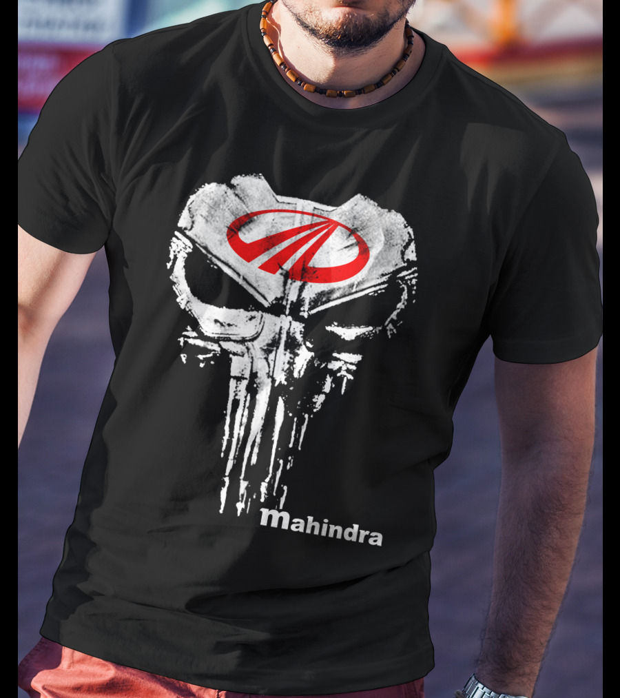 Mahindra Punisher Skull T-Shirt