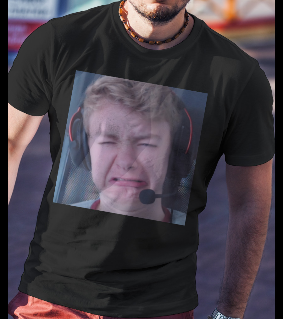 TommyInnit Meme Face Headset Expression Merch T-Shirt