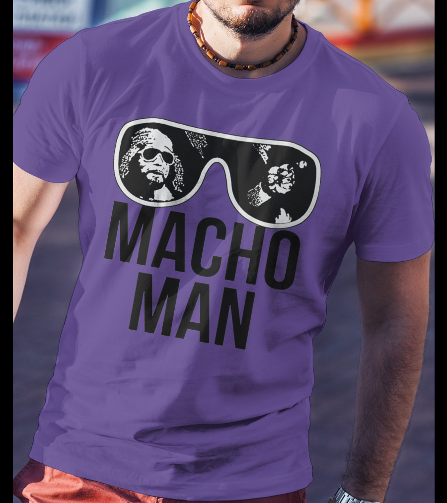Macho Man Sunglasses T-Shirt