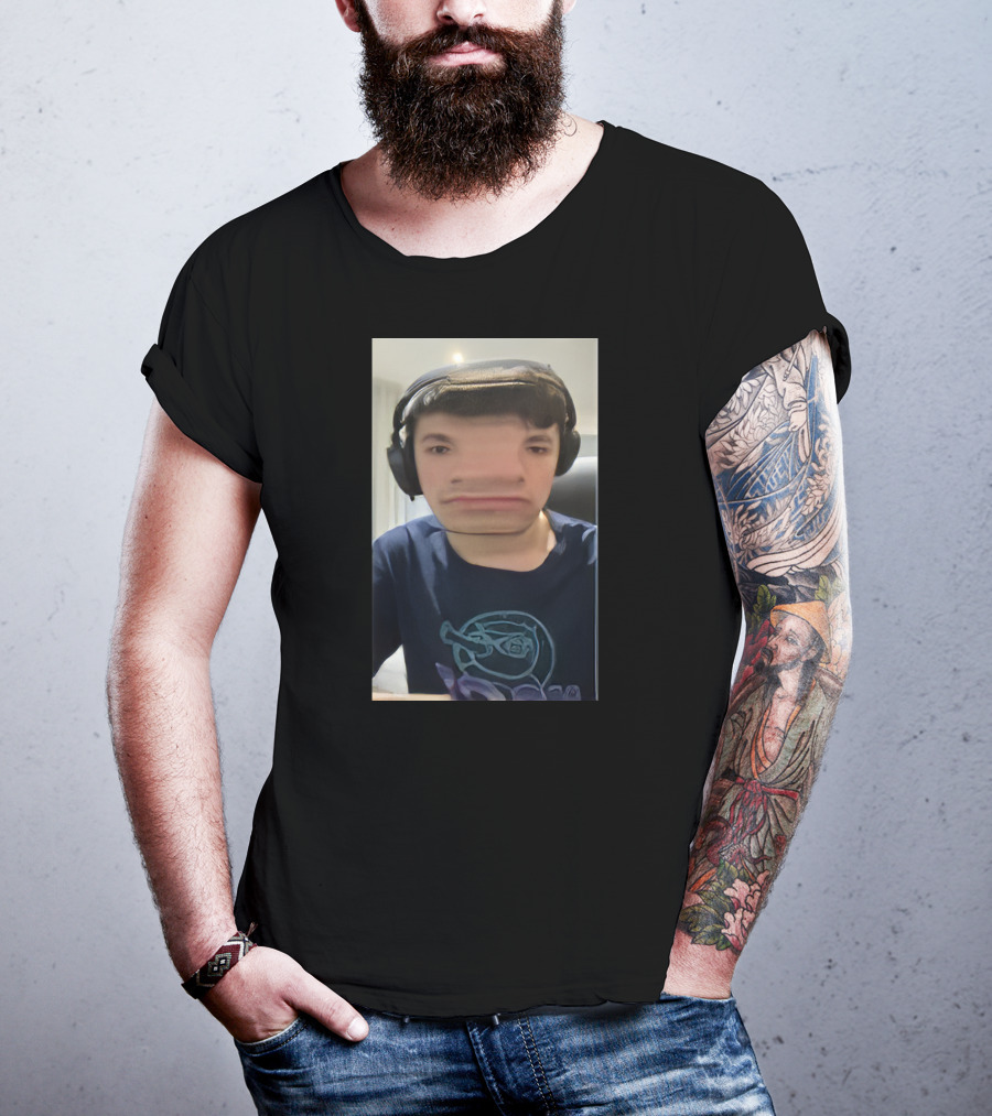 Georgenotfound Distorted Image Head T-Shirt