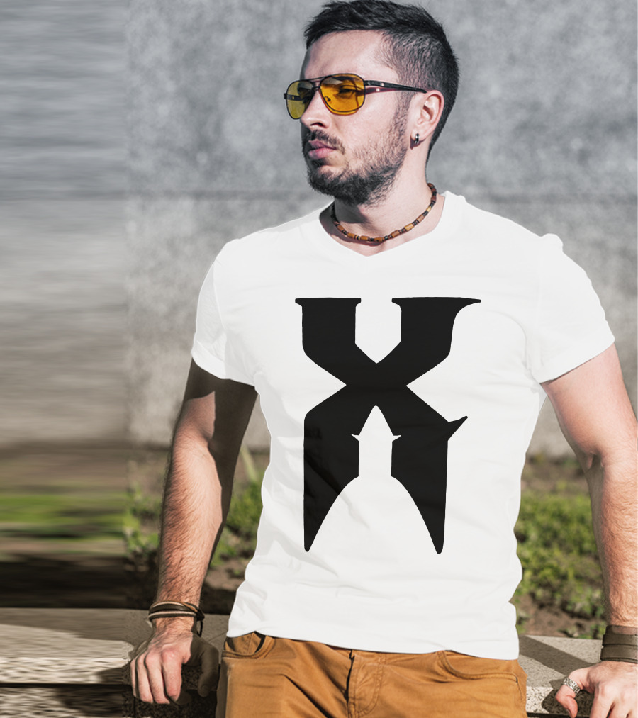 DMX Stylized Iconic Letter T-Shirt