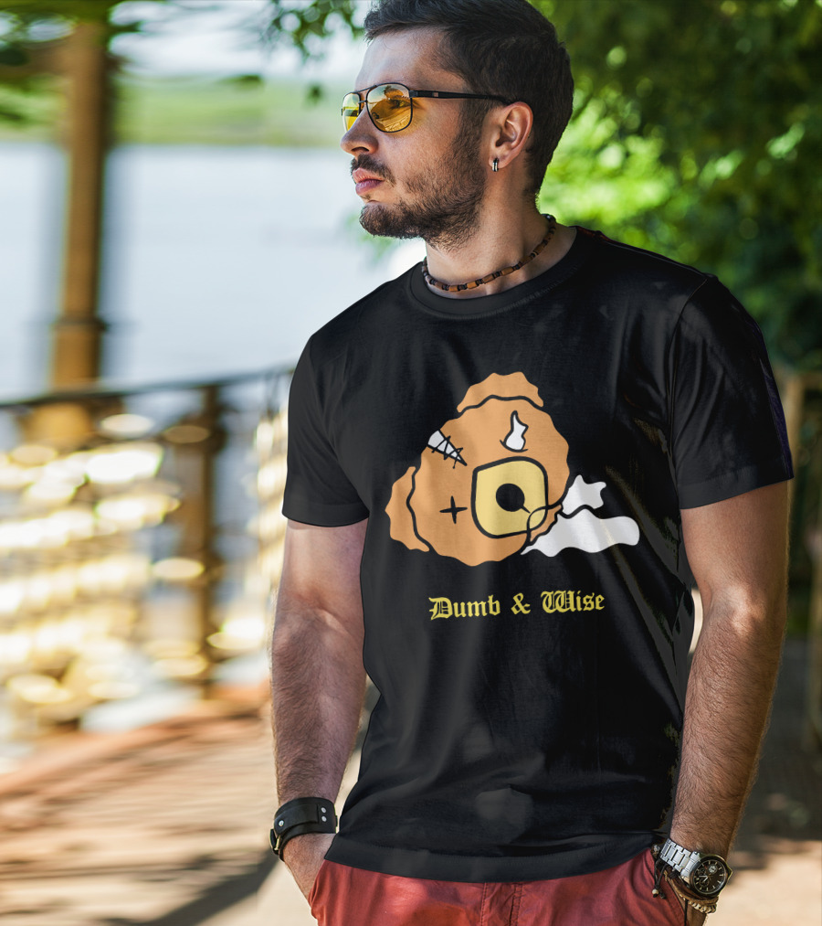 Dumb And Wise XPLR Merch Eggshell Eye T-Shirt