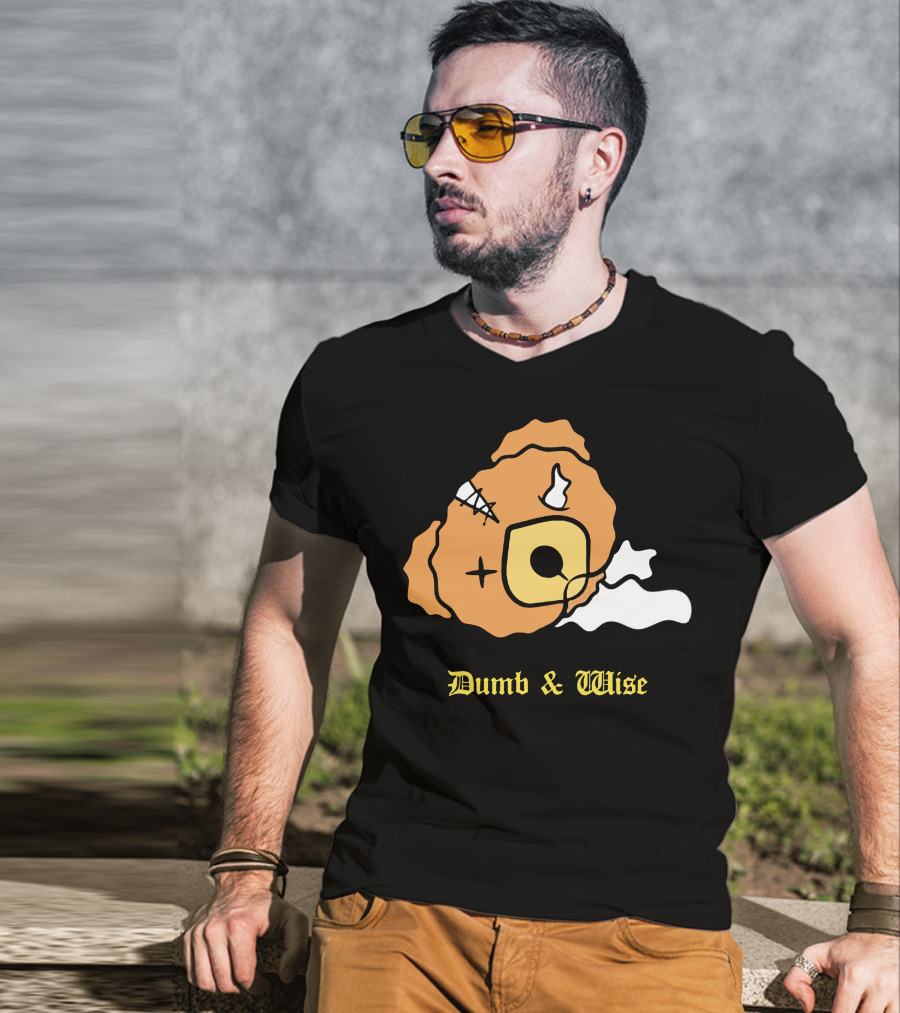 Dumb And Wise XPLR Merch Eggshell Eye T-Shirt