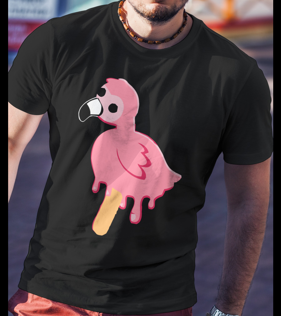Flimflam Flamingo Popsicle Merch T-Shirt