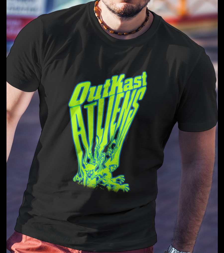 OutKast ATLiens Retro Sci-Fi Neon T-Shirt