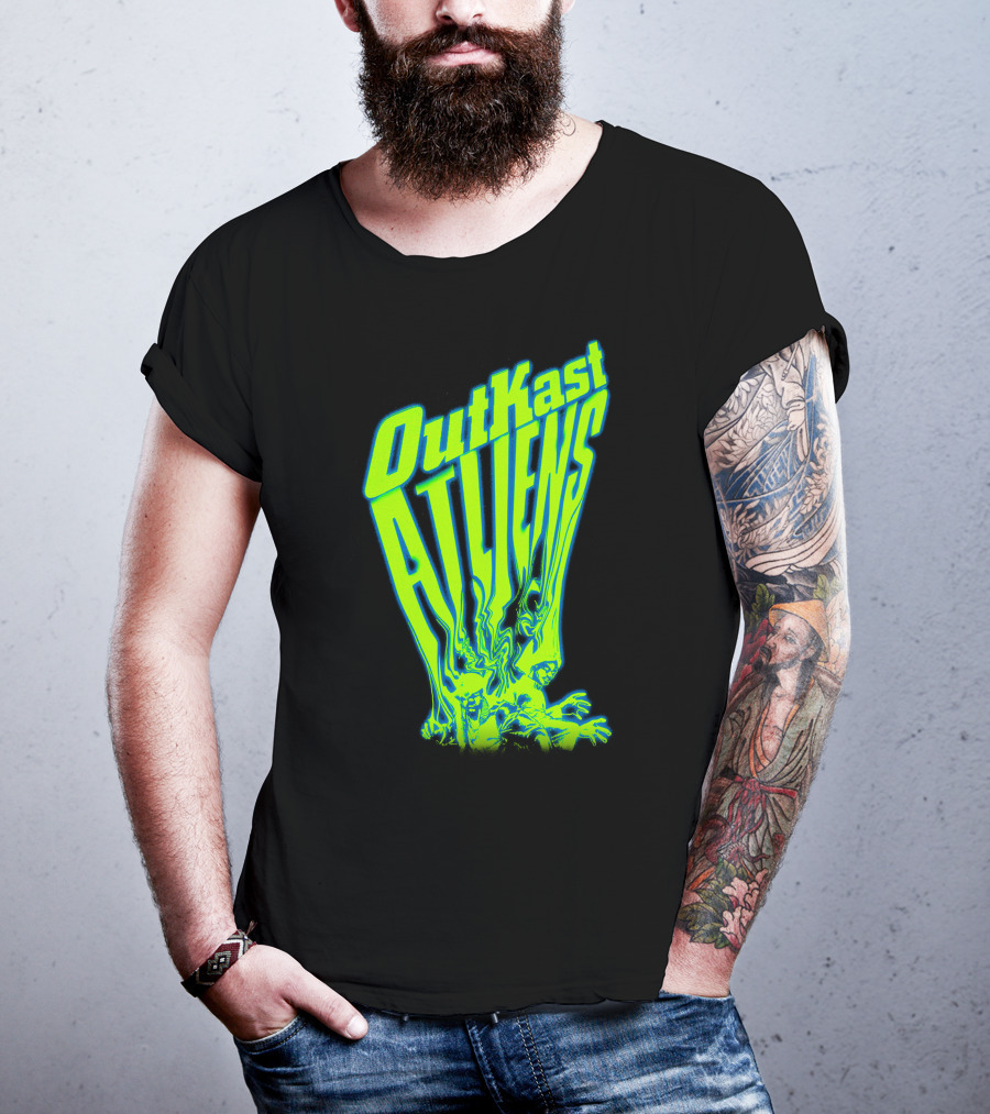 OutKast ATLiens Retro Sci-Fi Neon T-Shirt