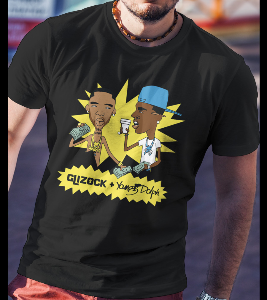 Glizock Young Dolph Paper Route Empire Merch T-Shirt