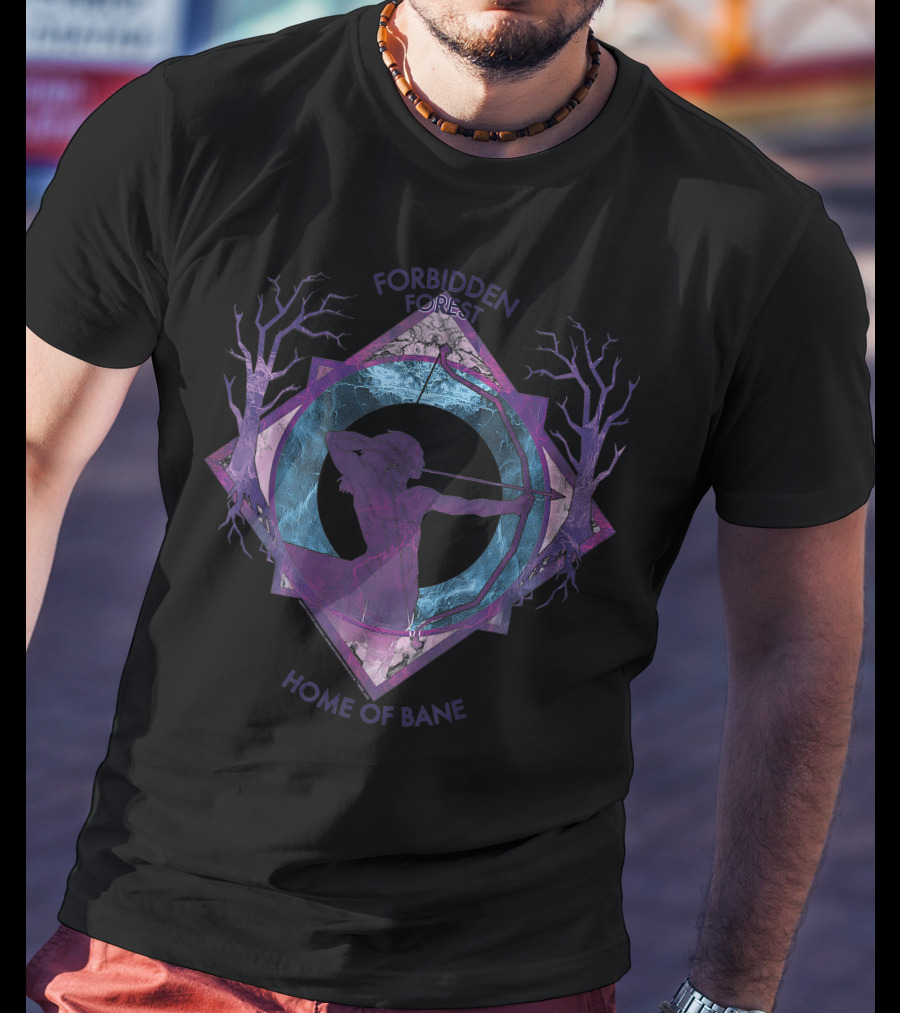 Forbidden Forest Home Of Bane Only Today T-Shirt