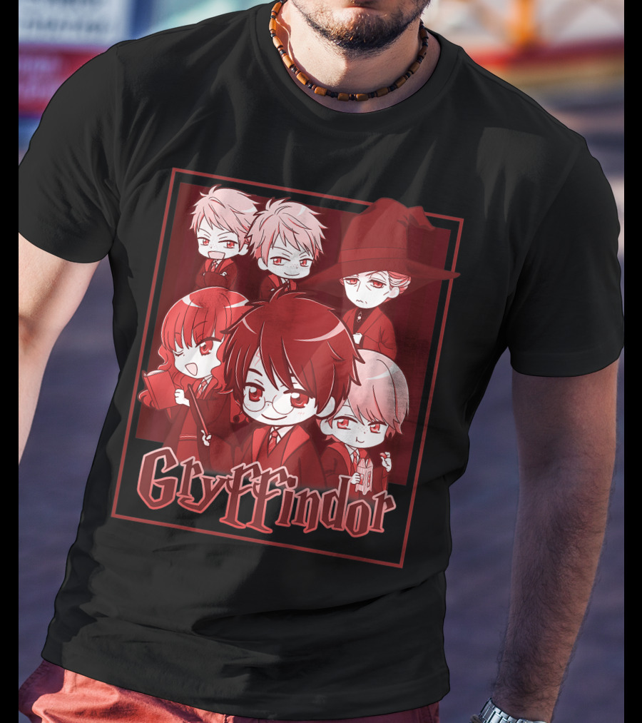 Gryffindor Only Today Anime Characters T-Shirt