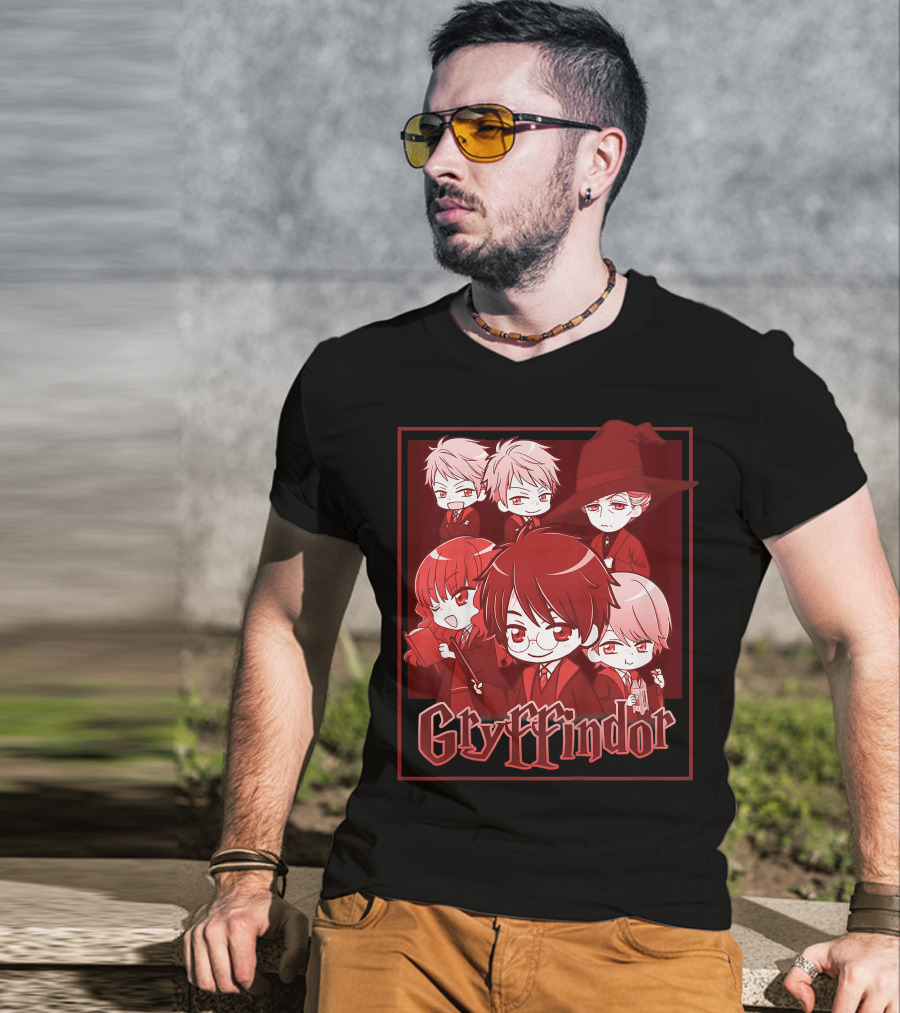 Gryffindor Only Today Anime Characters T-Shirt