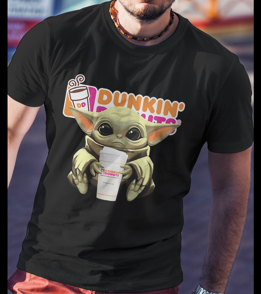 Only Today Dunkin Donuts Baby Alien Coffee T-Shirt