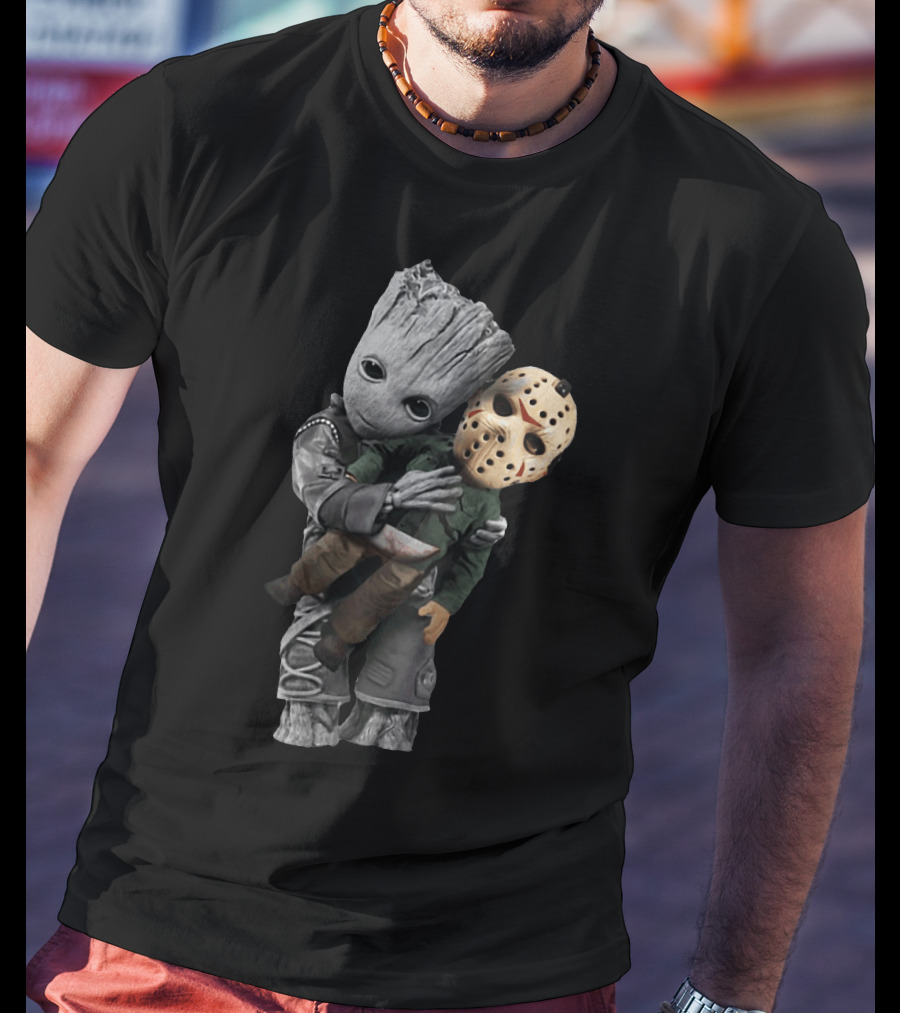 Only Today Groot Hugging Jason T-Shirt