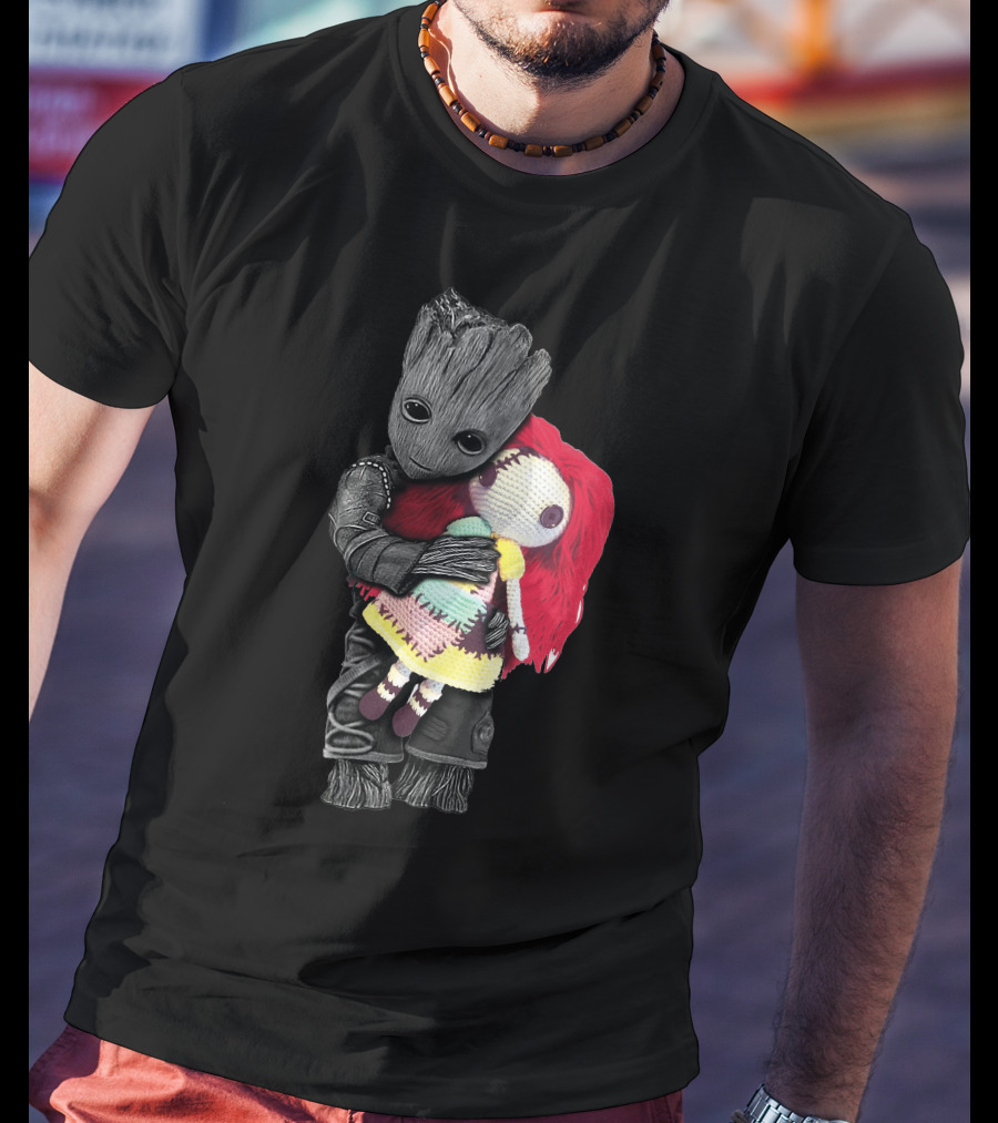 Groot Hugging Sally Doll T-Shirt