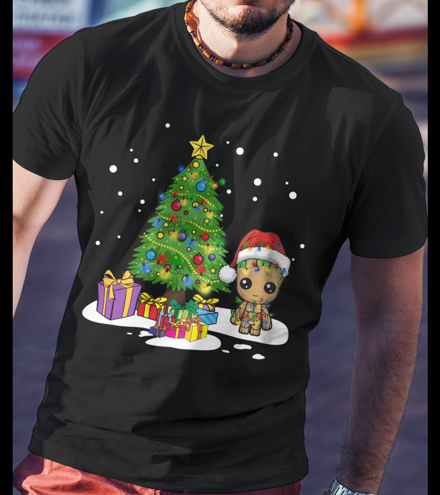 Only Today Christmas Tree Santa Hat Gifts T-Shirt