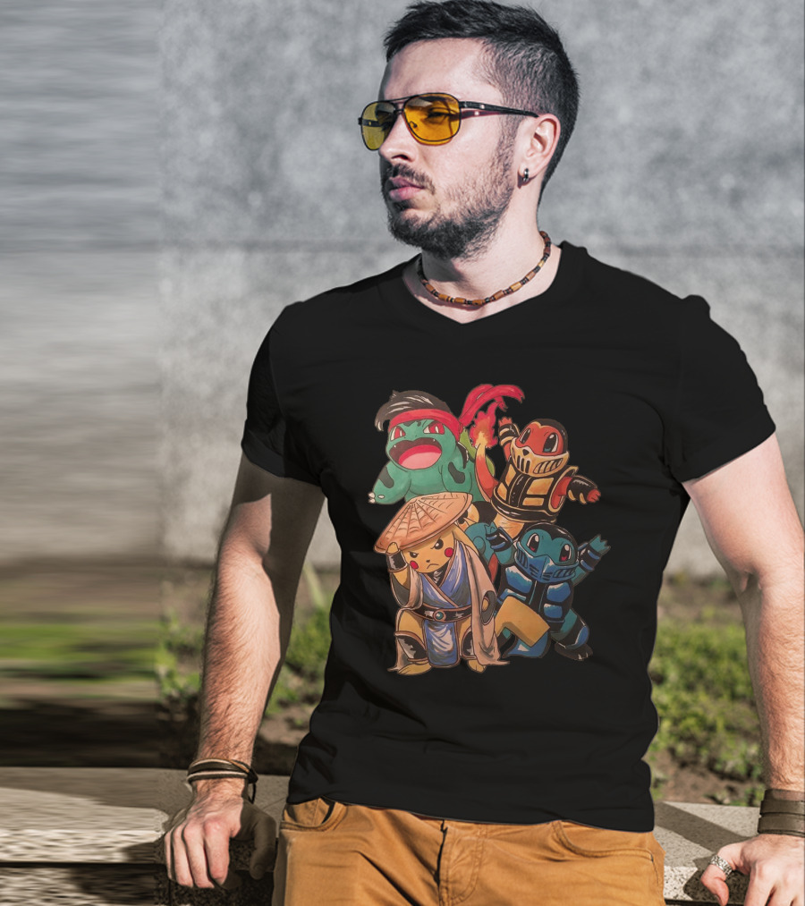 Pokémon Mortal Kombat Crossover T-Shirt