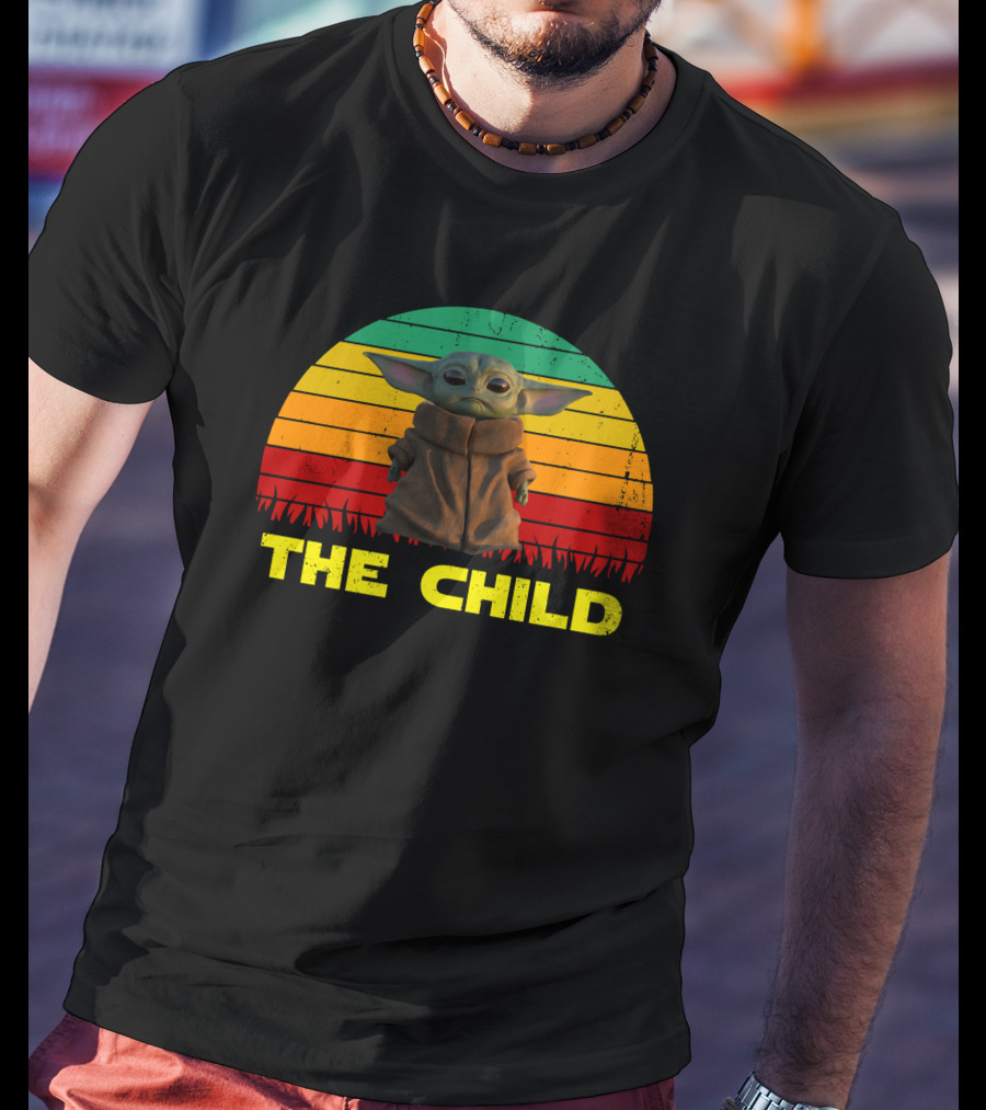 The Child 14 Retro Sunset T-Shirt