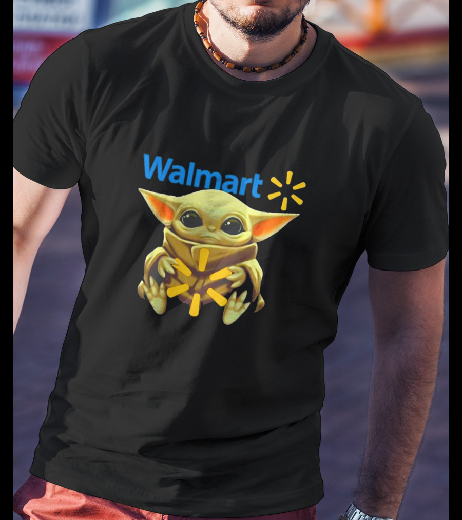 Walmart Baby Alien Character Holding T-Shirt