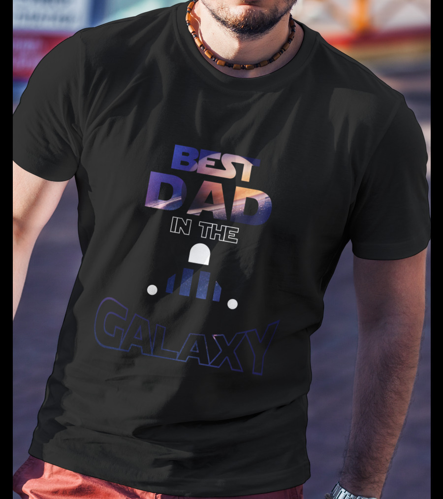 Best Dad In The Galaxy T-Shirt