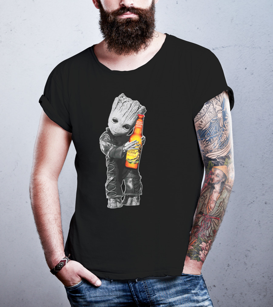 Angry Orchard Groot Marvel Guardians Of The Galaxy T-Shirt