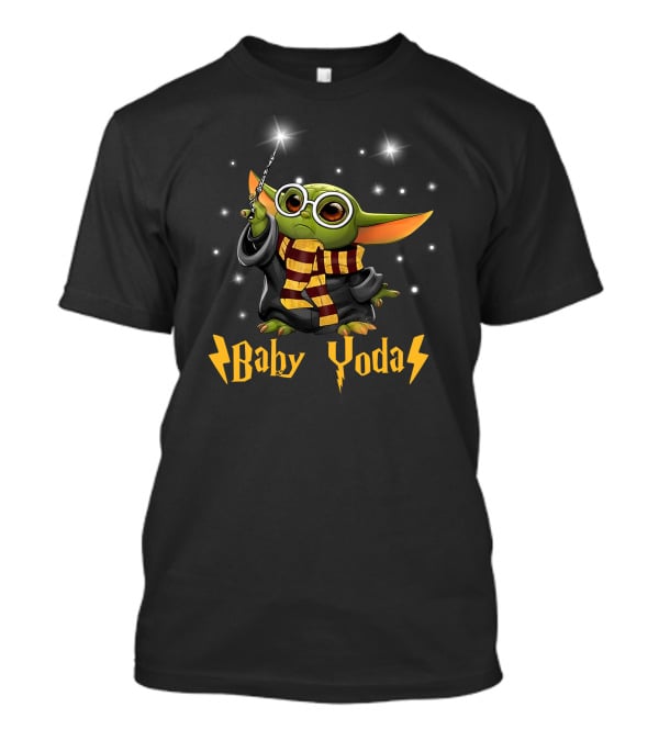 Baby Yoda 23 Magic Wizard Scarf T-Shirt