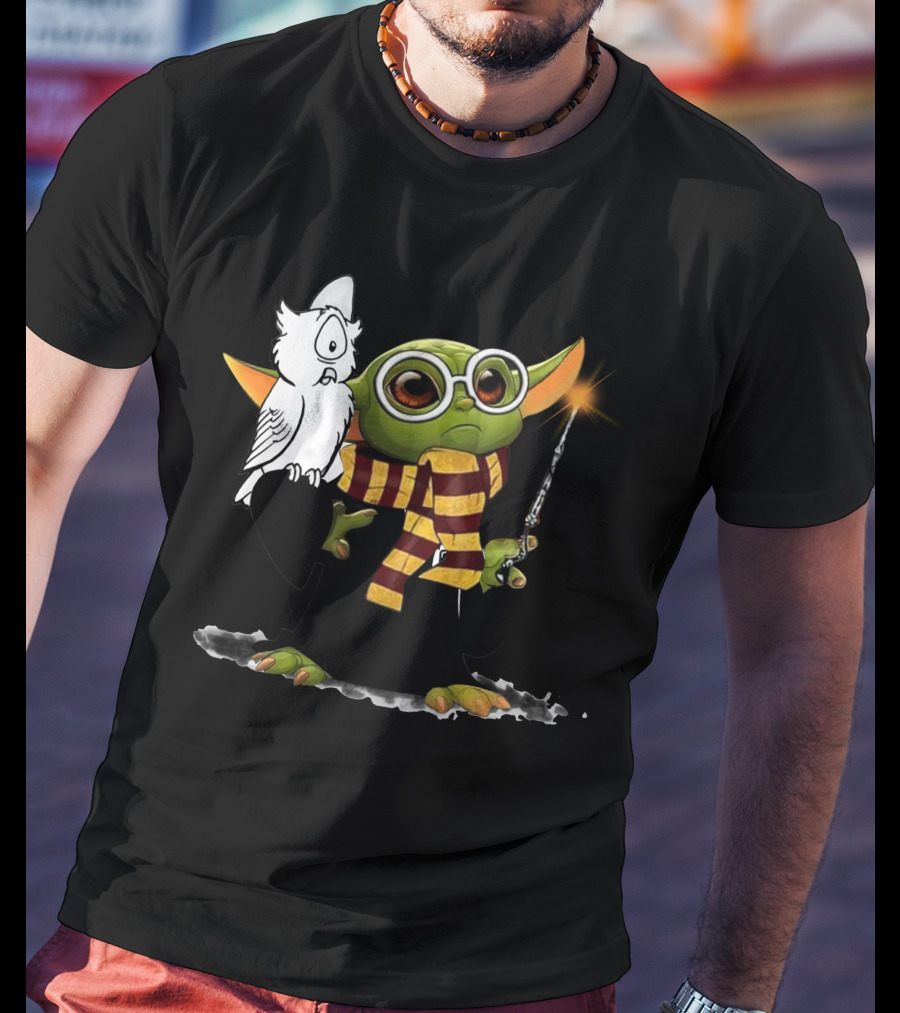 Magical Creature Owl Wizardry Fan Favorite T-Shirt