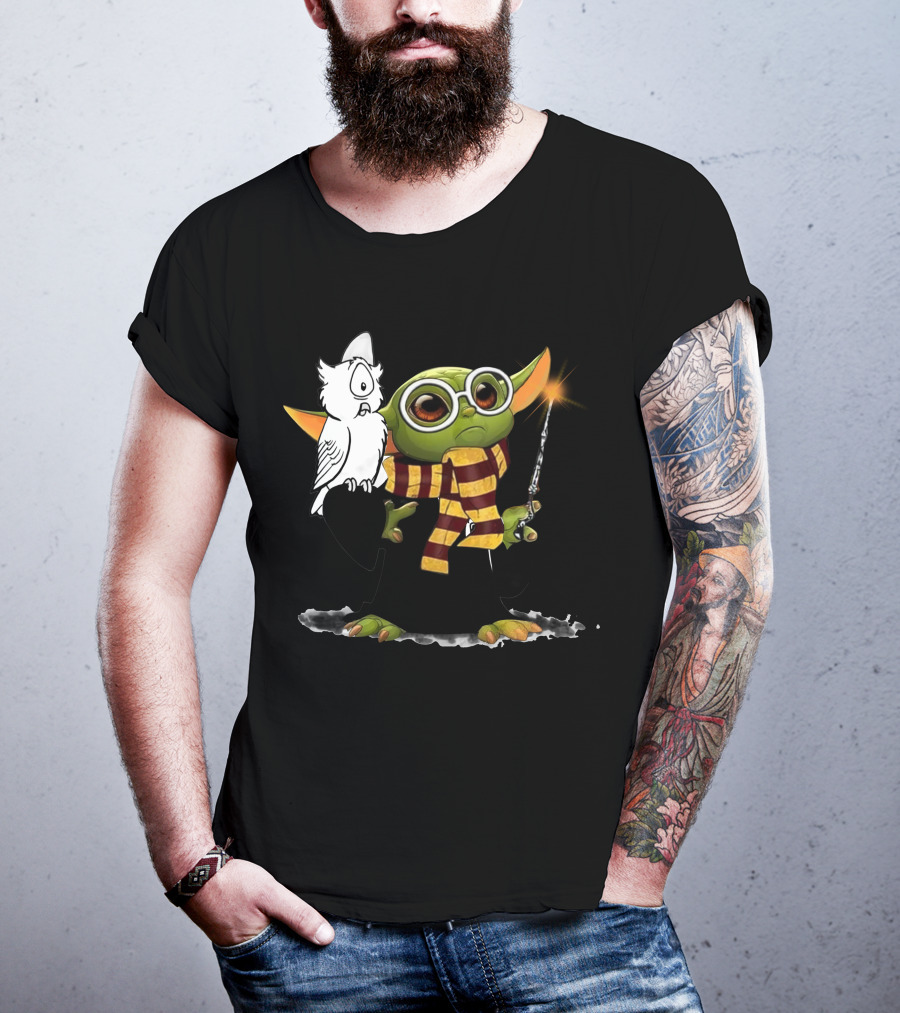 Magical Creature Owl Wizardry Fan Favorite T-Shirt